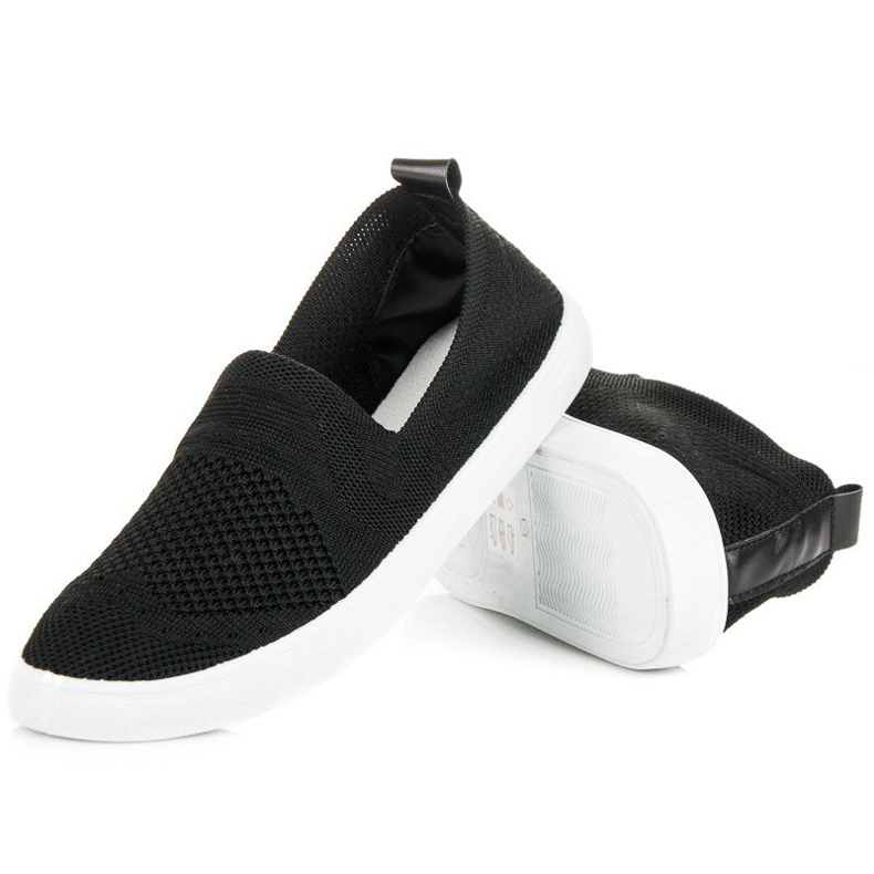MCKEYLOR Slip-On-Sneaker aus Textil schwarz 1