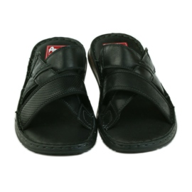 American Club Herrenpantoffeln leichter amerikanischer Boden aus EVA schwarz 4