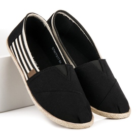 McKey Schwarze Espadrilles 1