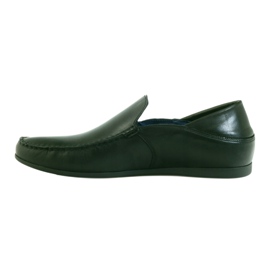 Schwarze Herren Slipper Badura 3151 2