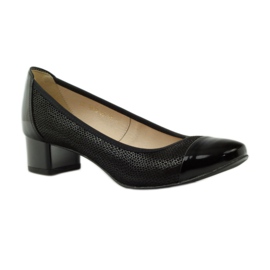 Schwarze Gamis 1810 Damenpumps 2