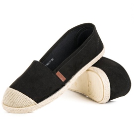 McKey Espadrilles aus schwarzem Wildleder 2