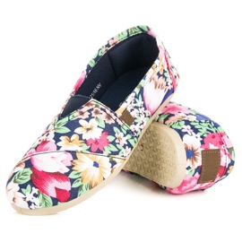 McKey Leichte Espadrilles mit Blumen mehrfarbig 2