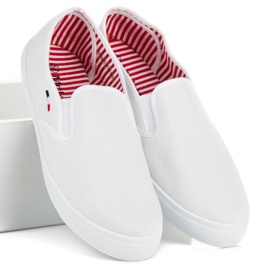 McKey Weiße Sneaker zum Hineinschlüpfen 4