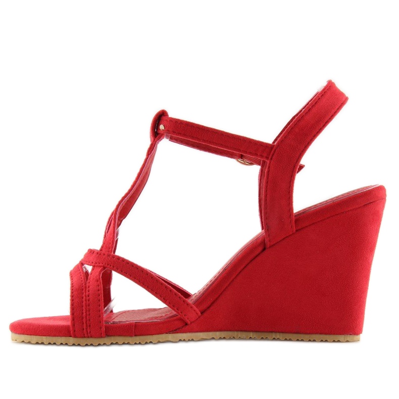 Rote Keilsandalen 266-7 rot 2