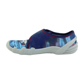 Befado Kinderschuhe Hausschuhe 273y222 marineblau rot blau 2