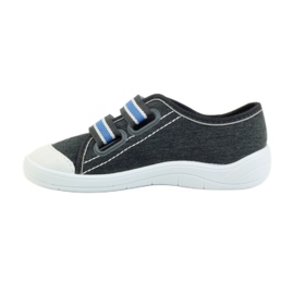 Befado Kinderschuhe, Turnschuhe, Hausschuhe 672x059 grau blau 2