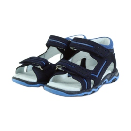 Sandalen mit Klettverschluss Bartek 31825 marineblau navy blau 3