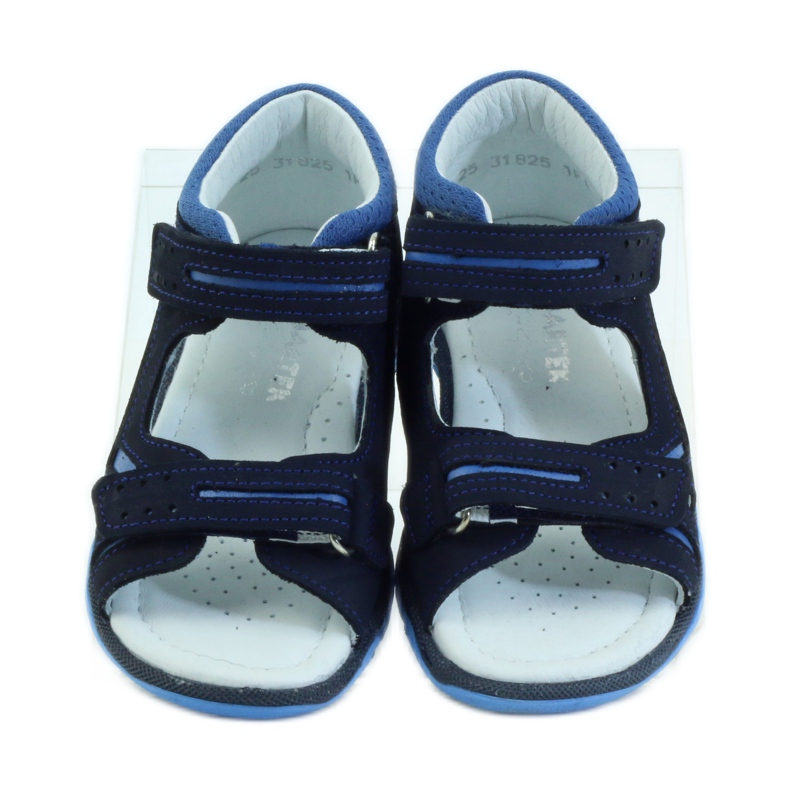 Sandalen mit Klettverschluss Bartek 31825 marineblau navy blau 4