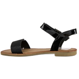 Comer Elegante schwarze Sandalen 2