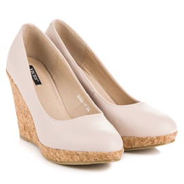 Keilpumpen VICES braun 2