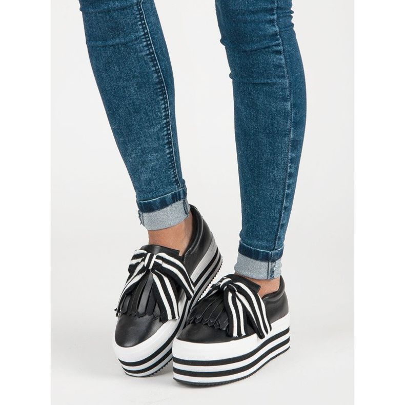 Vices Modische Turnschuhe schwarz 1