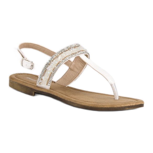 Small Swan Weiße Flip-Flops 1