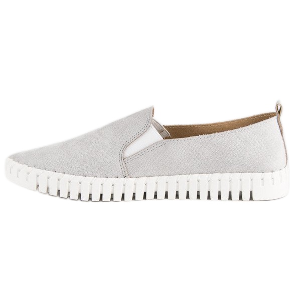 Tullo Graue Wildleder-Slipper 1