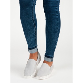 Tullo Graue Wildleder-Slipper 2