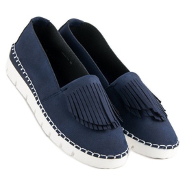 Vices Boho-Slipper blau 1