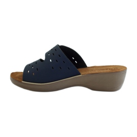 Klettkeil Inblu PL029 marineblau 2