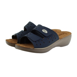 Klettkeil Inblu PL029 marineblau 3