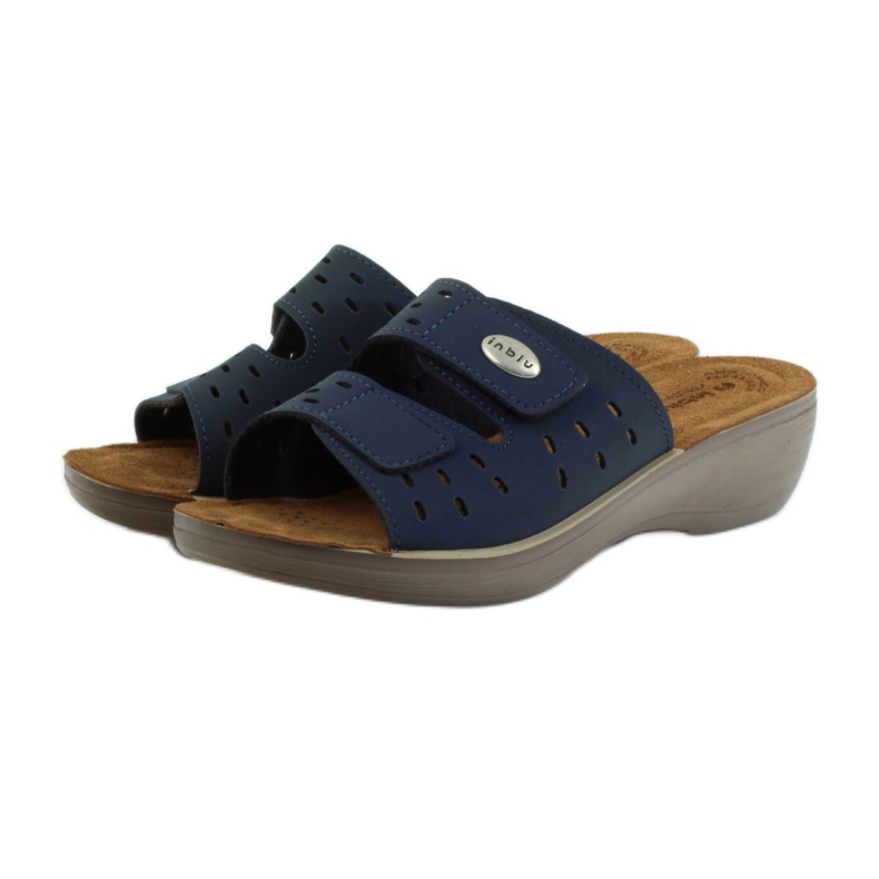 Klettkeil Inblu PL029 marineblau 3