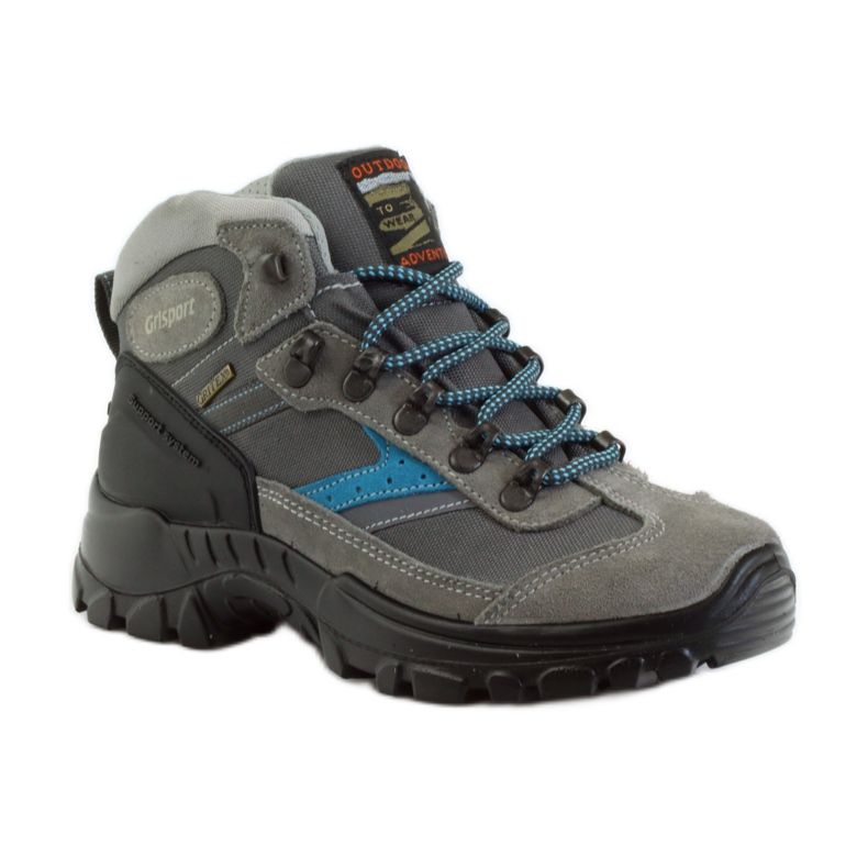 Trekkingschuhe von Grisport schwarz blau grau 1