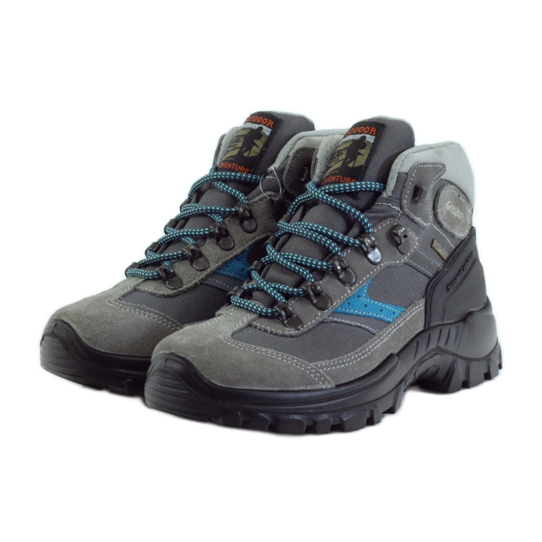 Trekkingschuhe von Grisport schwarz blau grau 3