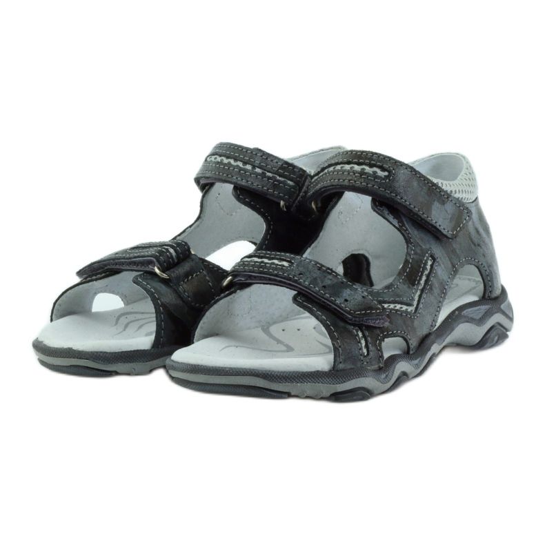 Sandalen mit Klettverschluss Ren But grau camo 3
