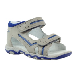 Sandalen mit Klettverschluss Bartek 31825 grau blau 1