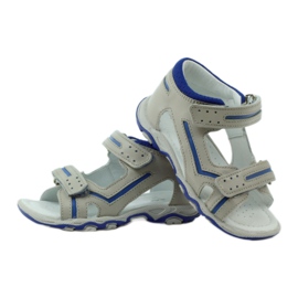Sandalen mit Klettverschluss Bartek 31825 grau blau 3