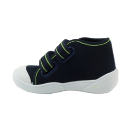 Hausschuhe Jungen Turnschuhe Befado Rüben marineblau 2
