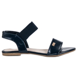 American Club Marineblaue amerikanische Sandalen navy blau 1