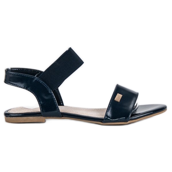 American Club Marineblaue amerikanische Sandalen navy blau 1