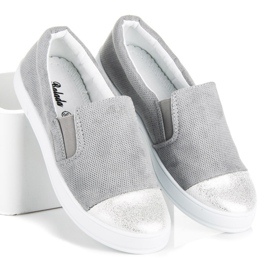 Balada Slip on Modestil grau 1