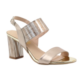 Sandalen auf dem Gamis 3390 Goldpfosten golden 1