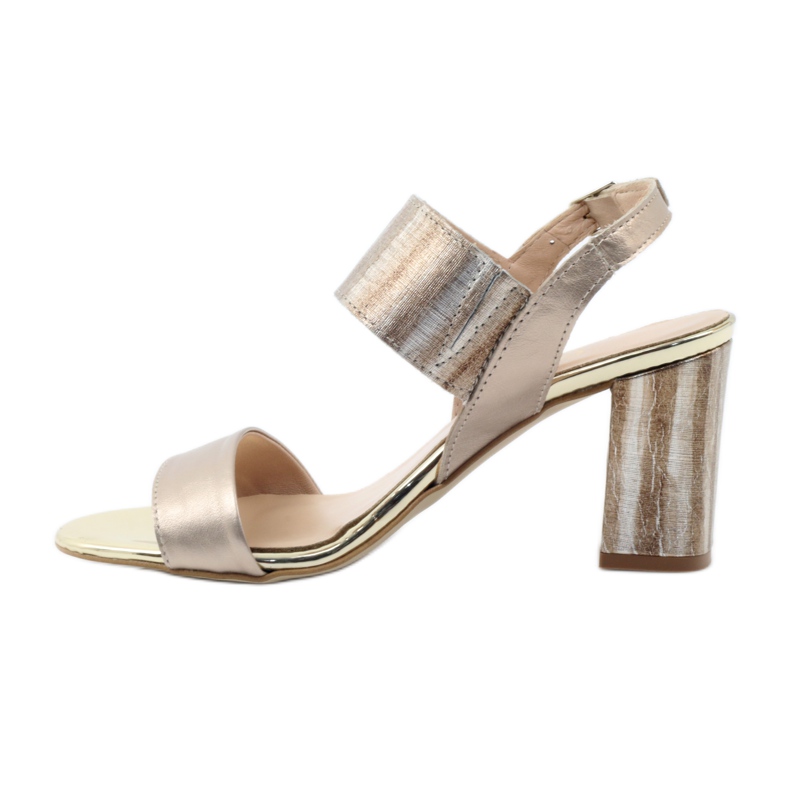 Sandalen auf dem Gamis 3390 Goldpfosten golden 2