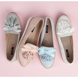 Vices Wildleder-Herren mit Fransen weiß 1