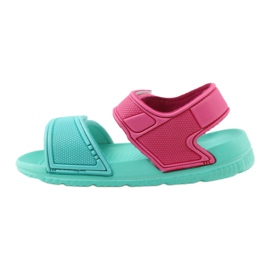 American Club mintfarbene Kindersandalen für Wasser rosa grün 2