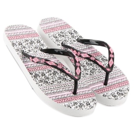 Ax Boxing Flip-Flops für Damen weiß 1