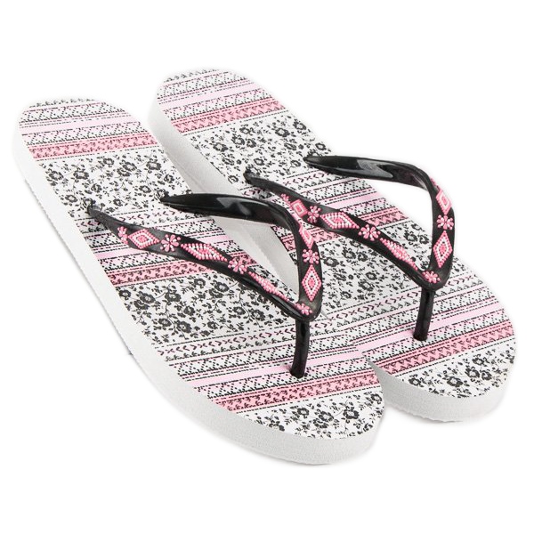 Ax Boxing Flip-Flops für Damen weiß 1