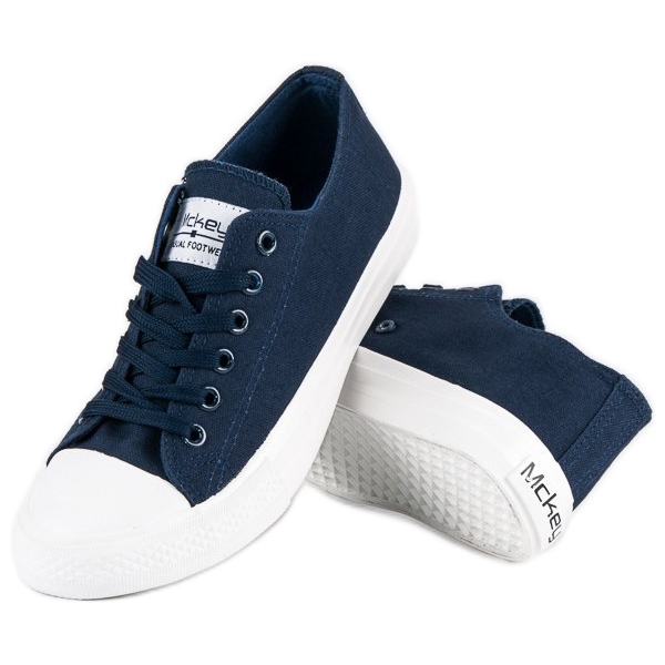 McKey Marineblaue Turnschuhe für Damen 2