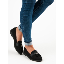 Elegante schwarze Loafer 1
