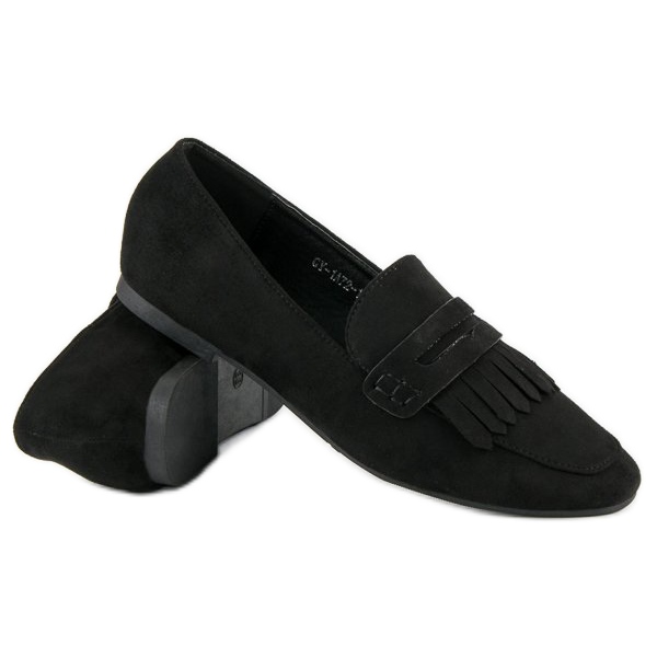 Schwarze Loafer 2