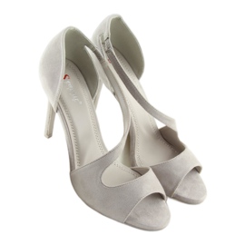 Pumps ausgesetzt asymmetrisch grau C90 grau 1