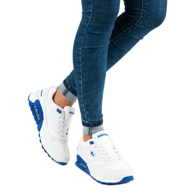 Hasby Weiß gebundene Sportschuhe 2