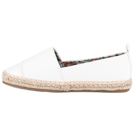 Marquiz Weiße leichte Espadrilles 1