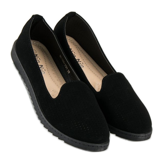 Nio Nio Schwarze durchbrochene Herren 1