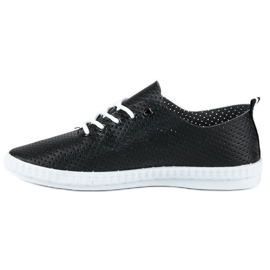 Durchbrochene MCKEYLOR Sneakers schwarz 1