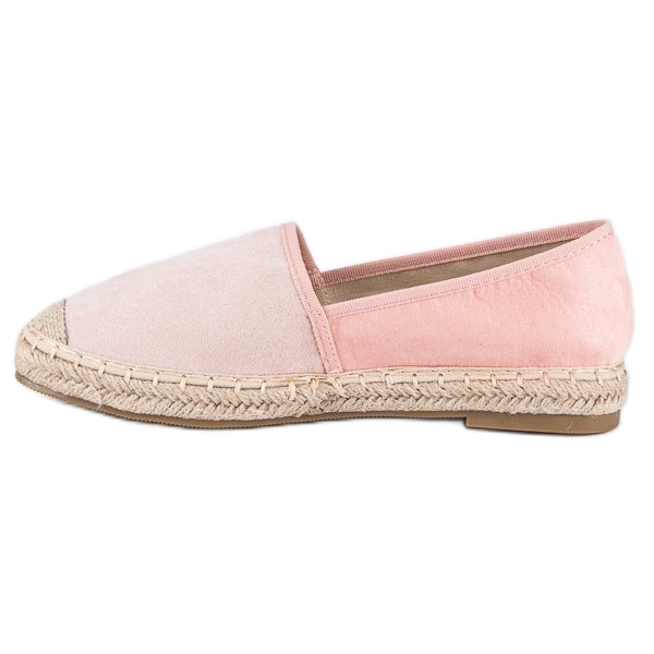 Erynn Espadrilles aus Wildleder rosa 1