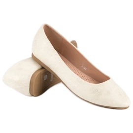 Nio Nio Ballerinas aus Wildleder braun 1