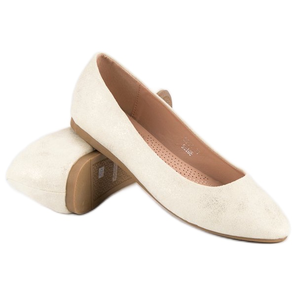 Nio Nio Ballerinas aus Wildleder braun 1