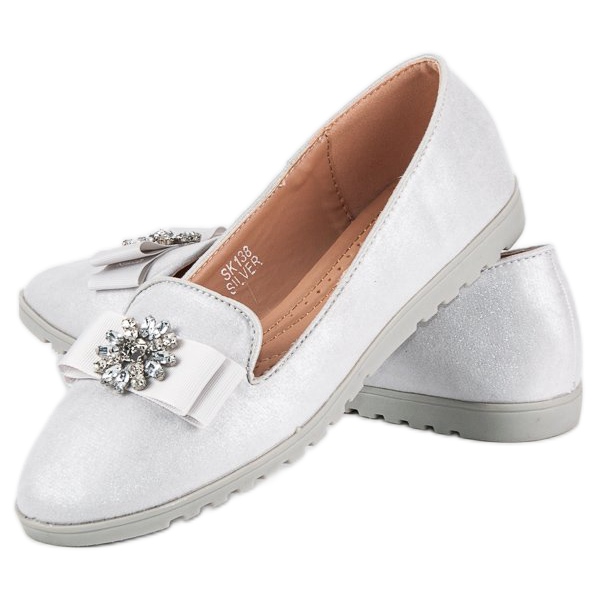 Nio Nio Elegante Ballerinas grau 2